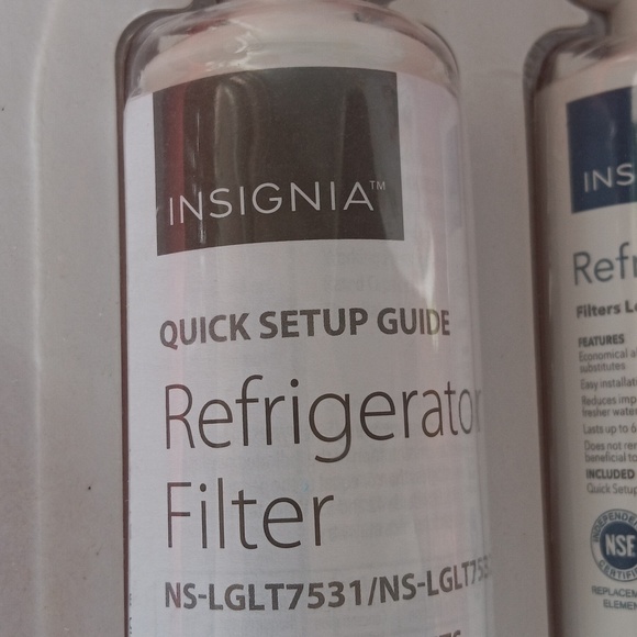 Insignia package 2 water filters - Picture 2 of 6